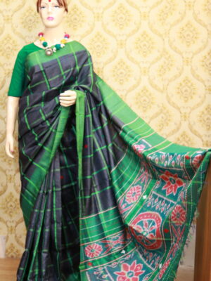 Odisa Tussar Handwiving Santali Saree